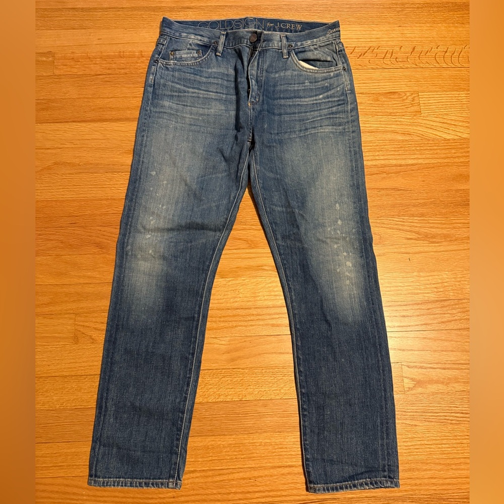 J Crew Goldsign Blue Denim Jeans